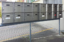 16 Briefkasten auf bestehender Konstruktion an der<br>Metropolstrasse 4 in 9320 Arbon